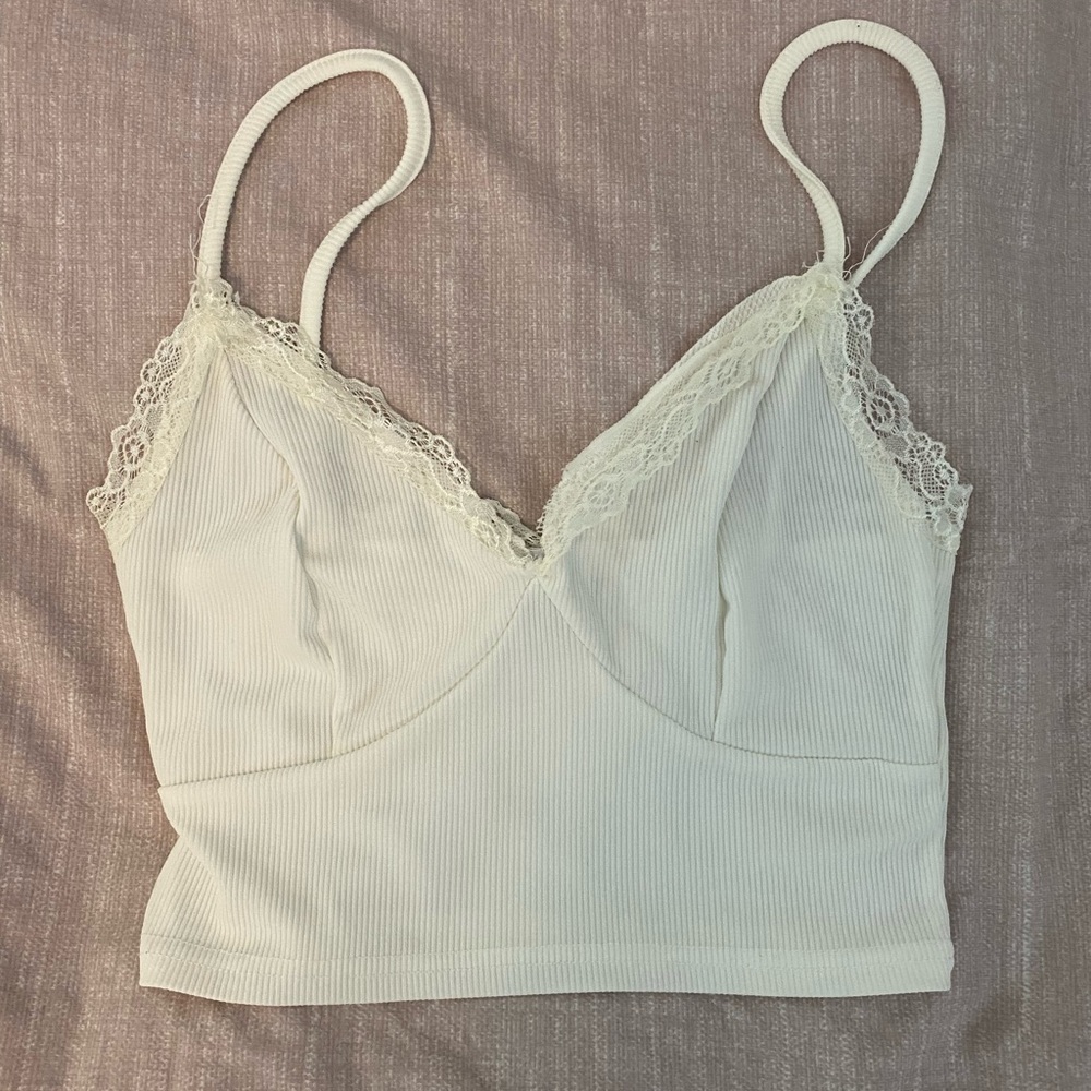 Princess Polly Lace Cropped Tank